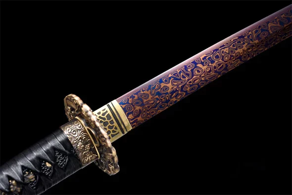 damascus steel katana - Image 3
