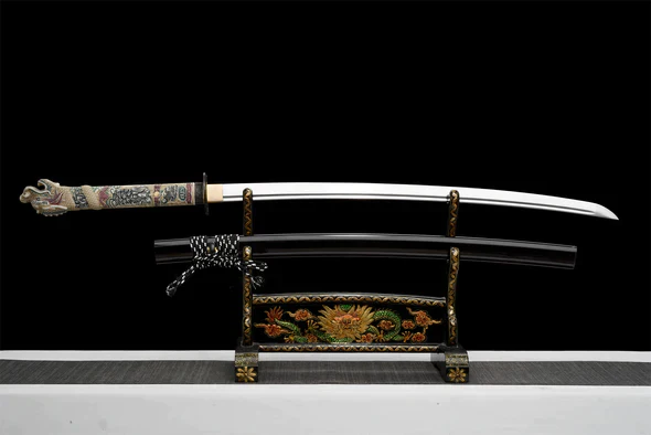 katana with dragon - Image 2