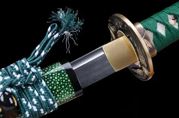 Pack Katana & Tanto & Wakizashi - Tonbo - Damascus steel - Image 8