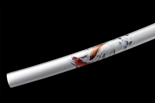 Pack Katana & Wakizashi - Koï - T10 steel & Genuine Hamon - Image 13